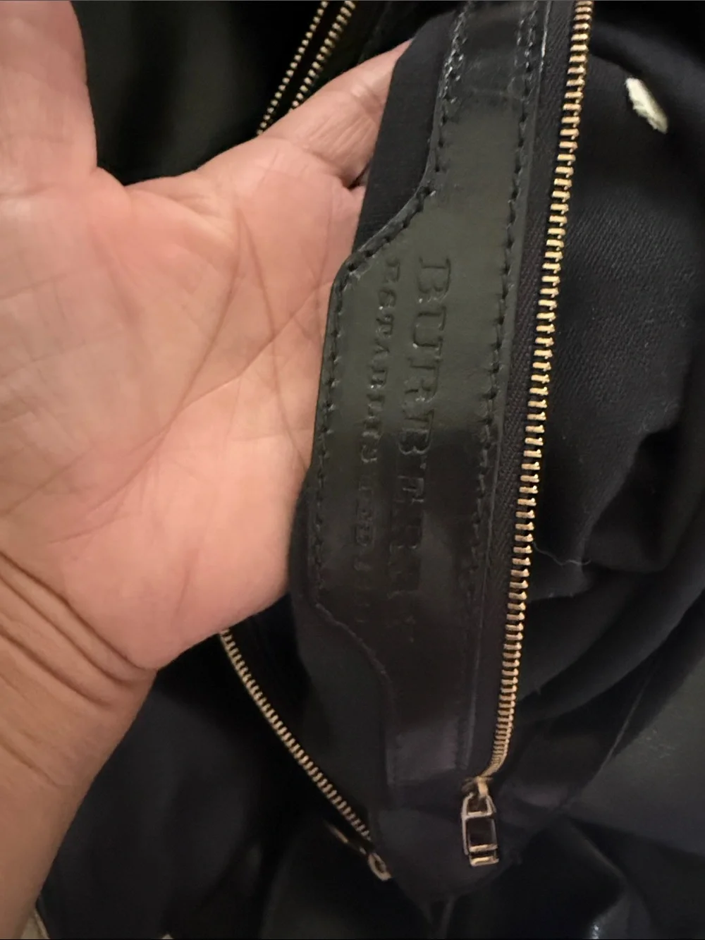 Burberry barbwire Classic Striped Tote Handbag in Brown and Black Canvas